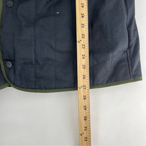 Nike Air Jordan Jacket Mens Medium Black Green Flight Heritage Reversible Liner - Picture 10 of 13